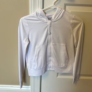 Athleta girls zip up jacket